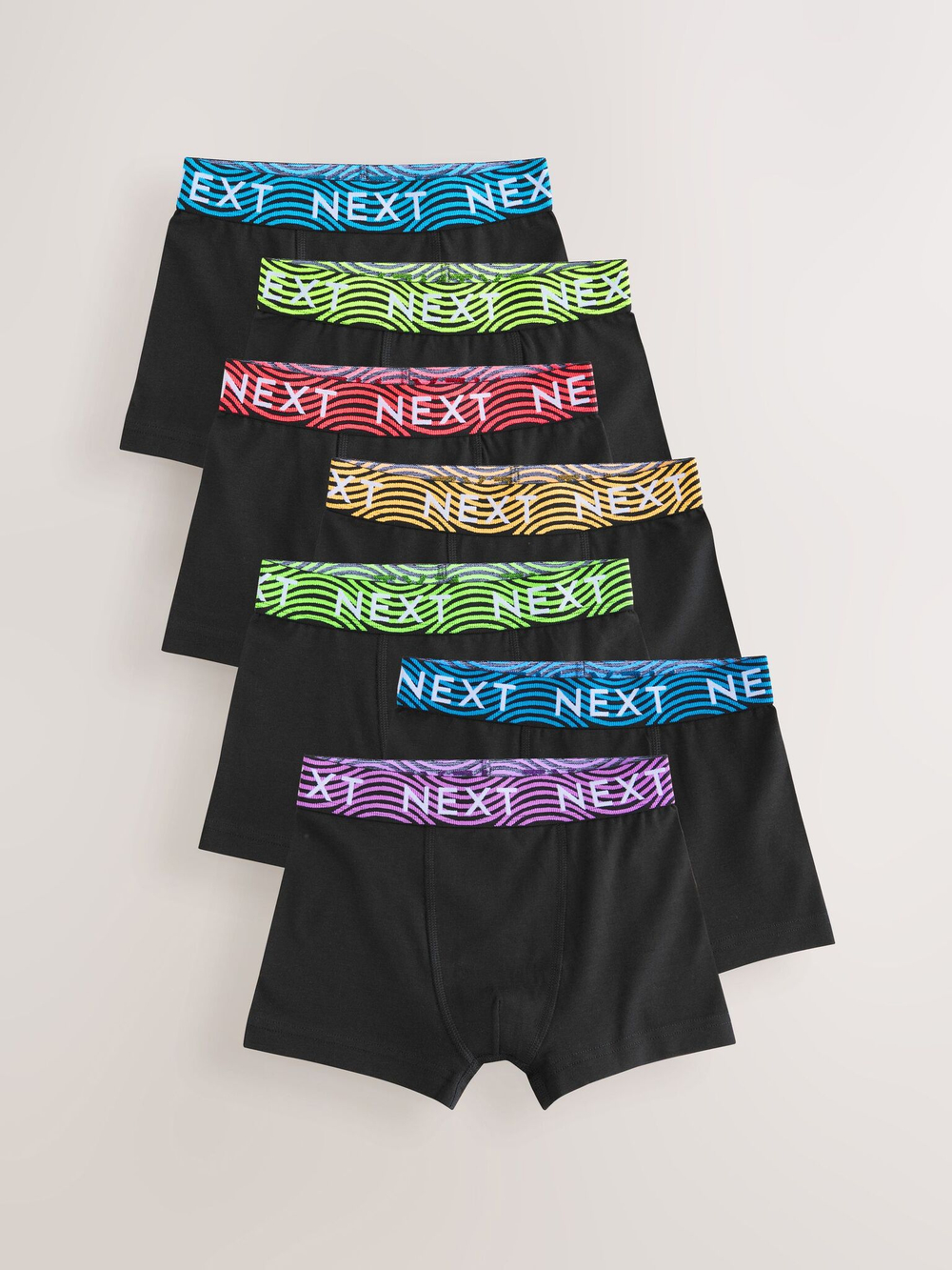 Трусы для мальчика Next E98-846, 7 шт., Черный
