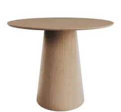 Стол обеденный Lagom D 100 см (натуральный дуб)