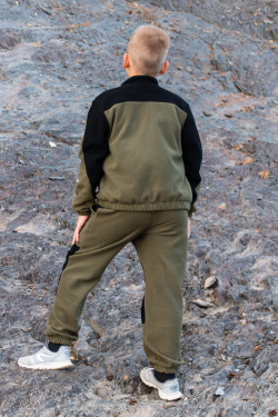 Флисовый костюм для мальчика комби