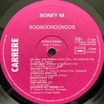 Boney M. ‎– Boonoonoonoos (Франция 1981г.)