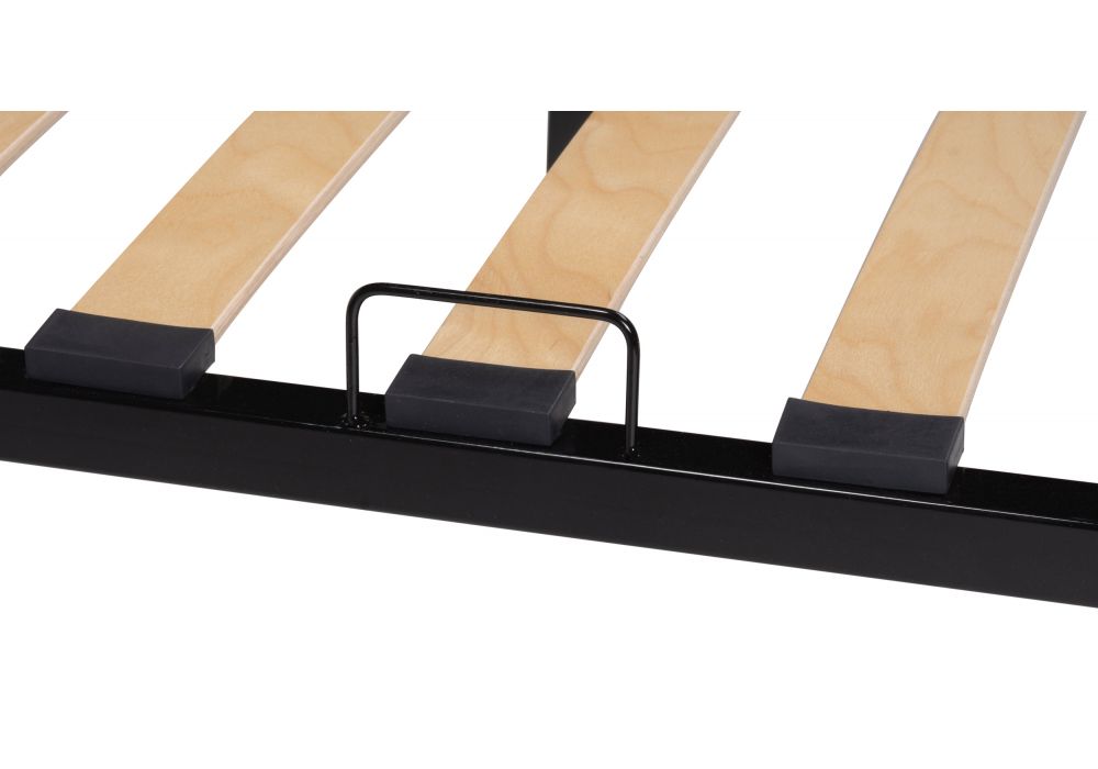 Двуспальная кровать Нерика 160х200 черная