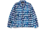A Bathing Ape One Point A Bathing Ape Graffiti Check Zip Куртка