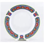 Тарелка мелкая 200 мм Хлопок Гладкий край фарфор