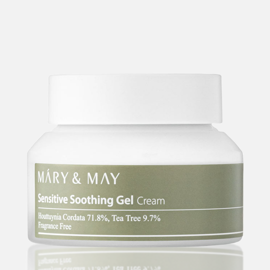 Успокаивающий гель-крем для проблемной кожи Mary&May Sensitive Soothing Gel Blemish Cream