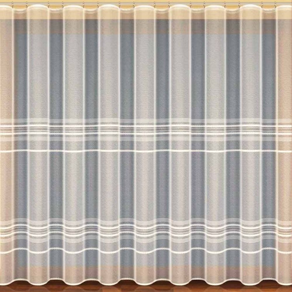 Занавеска "Ф. ПОЛОСЫ" на шторной ленте, цвет кремовый, Польша. Занавеска "Ф. ПОЛОСЫ" на шторной ленте, цвет кремовый, Польша.