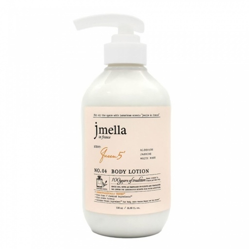 JMELLA Лосьон для тела "Альдегид, жасмин, белый мускус"- IN FRANCE QUEEN 5' BODY LOTION, 500 мл