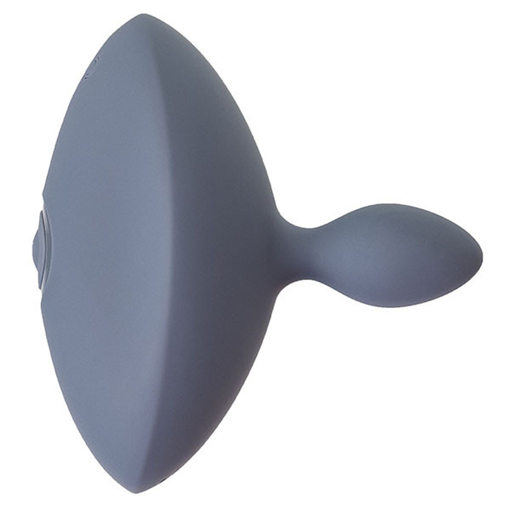 Серая анальная вибровтулка 7,8см Satisfyer Booty Absolute Beginners 4