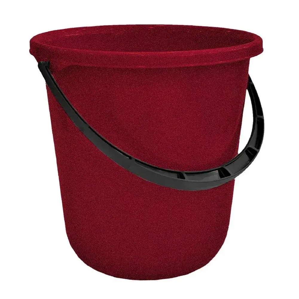 Ведро 12 л Rock'n'Roll бордо