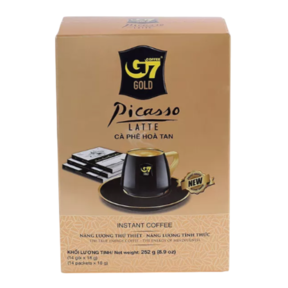 Растворимый кофе 3 в 1 Trung Nguyen G7 Picasso 14 пак x 4 уп