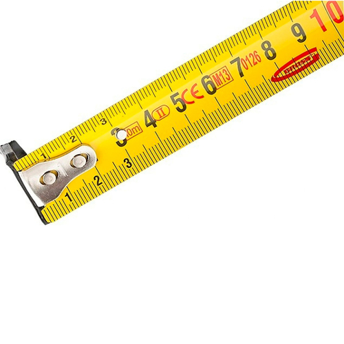 Рулетка Gross Ergonomisch, магнитный зацеп, обрезиненная, 10 м x 25 мм