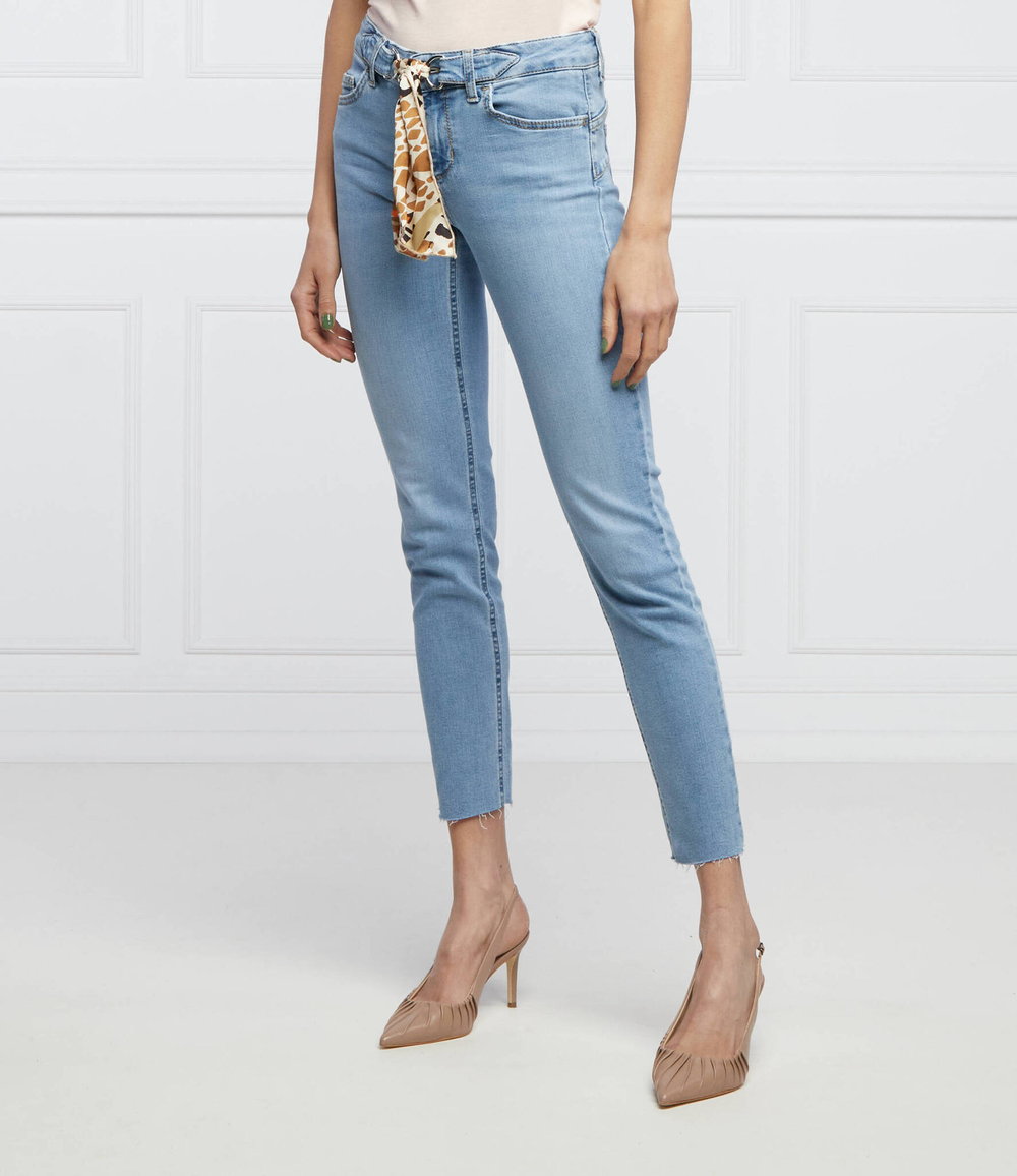 джинсы ideal Liu Jo - голубой(UA2168 D4690)