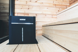 HARVIA Электрическая печь Virta HL700400S HL70S black, с парогенератором, 6.8 кВт (без пульта управления в комплекте)