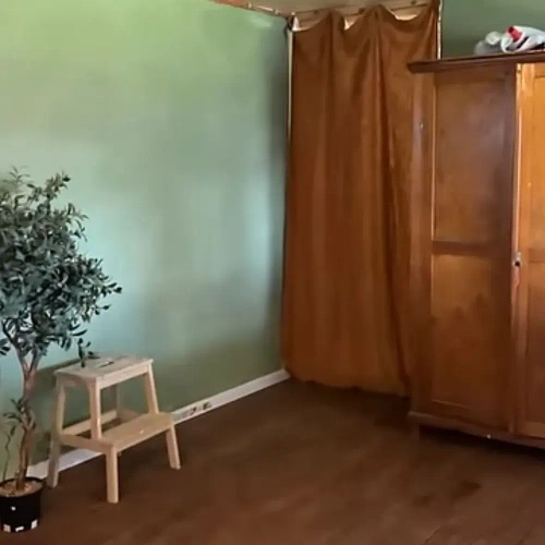 Краска цвет Мох (болотный зеленый) для мебели и декора Alice Gold 500 мл без запаха, минеральная (титановая, мраморная), высокоукрывистая, глубокоматовая, не требующая грунта и финиша