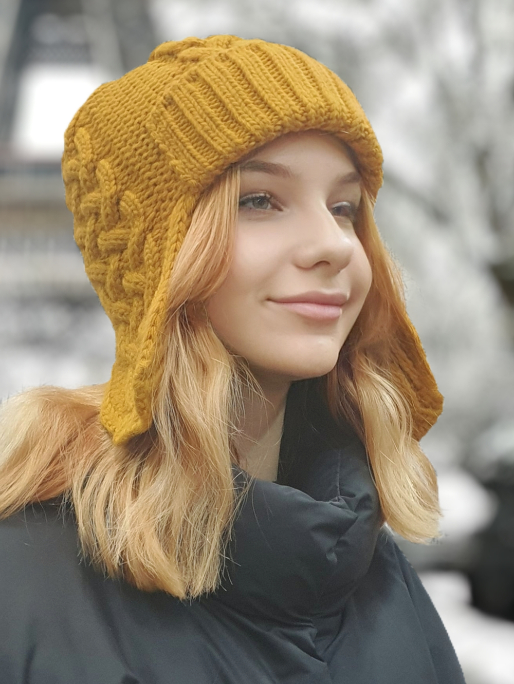 Шапка ушанка АЙС (Флис)