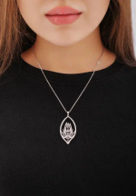 Ожерелье Qarlygash & Qyzgaldaq SILVER LARGE