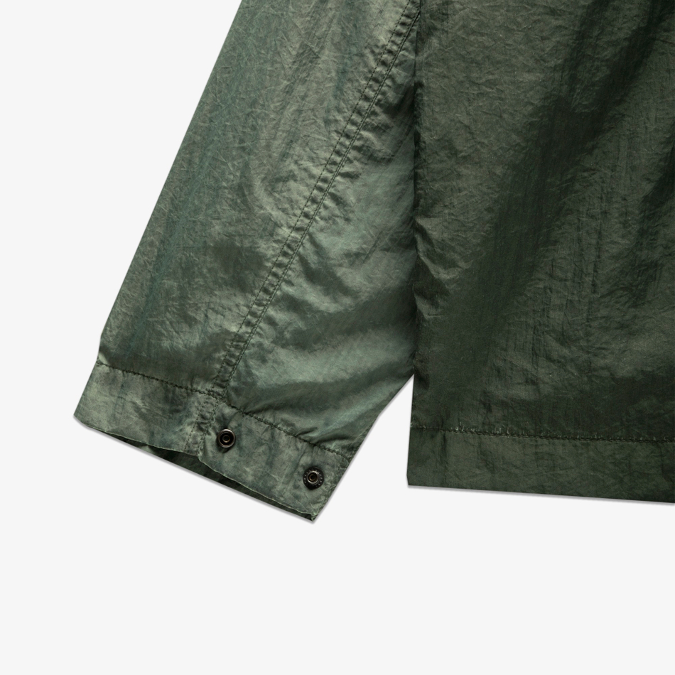 NLN_GMD_JCKT Metal Effect Green