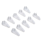 Крючки настенные для крепление рамок и картин тм VETTA 10шт, 31x16мм