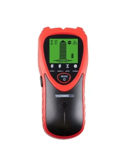 Электронный детектор дерева, металла и электропроводки TECHNICOM TC-ED101MW, 1х9В, 25-60мм глубина обнаружения