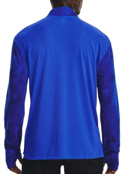 Мужская теннисная футболка теннисная Under Armour Men's UA Run Anywhere Streaker HZ - bauhaus blue/versa blue