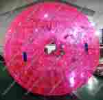 Зорб "Розовый" ПВХ, диаметр 3 м