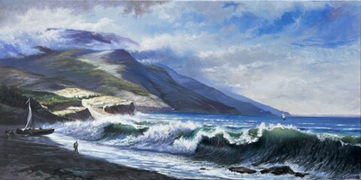 Горы и море