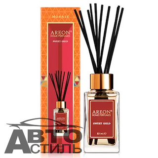 Ароматизатор-диффузор  AREON Sticks 85мл MOSAIC  Свит Голд (Sweet Gold)