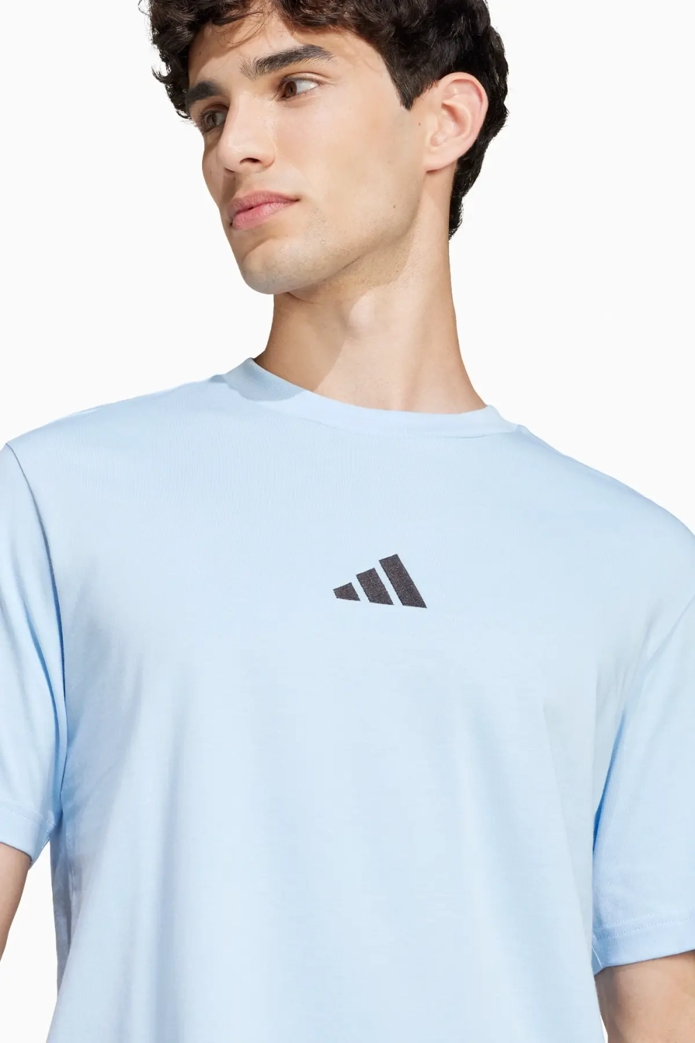 Футболка adidas 3-Stripes Tee - синий