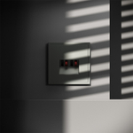 Розетка акустическая встраиваемая VOLTUM S70 4-местная, (титан)