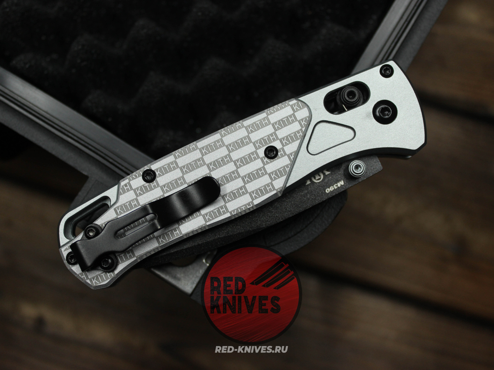 Нож Benchmade 535 KITH CUSTOM A+++ - среая рукоять, алюминий