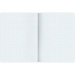 Тетрадь А4, 48 л., BRAUBERG, скоба, клетка, глянцевый лак, "DARK", 404042, 3шт