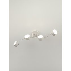 Светильник настенно-потолочный спот Rivoli   7080-704 4хGX53 15 Вт поворотный