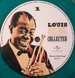 Louis Armstrong. Collected (2 LP, Colour) Луи Армстронг. Новая запечатанная виниловая пластинка