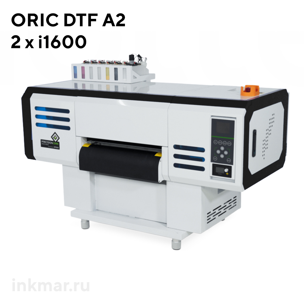 DTF принтер Oric A2 45см, 2*i1600, шейкер-сушка, встроенная вытяжка, Flexi 19