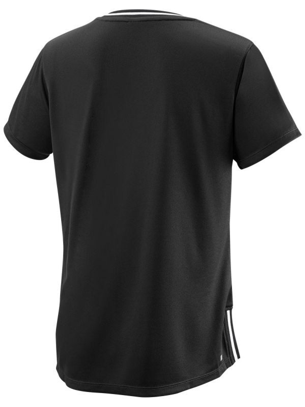 Женская теннисная футболка Wilson W Team II V-Neck - black