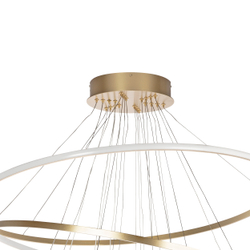 736483 Люстра ROTONDA 293W LED 8471LM 120G ЗОЛОТО 3000K