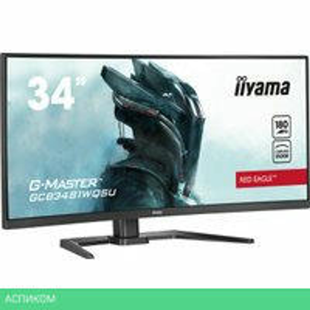Игровой монитор Iiyama G-Master Red Eagle Curved GCB3481WQSU-B1