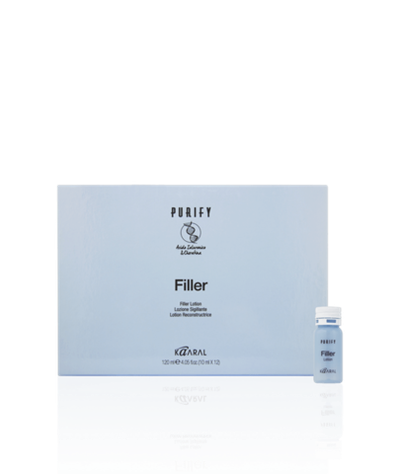 Лосьон в ампулах KAARAL Purify Filler Lotion уплотняющий для волос - 12*10 мл. (упаковка)