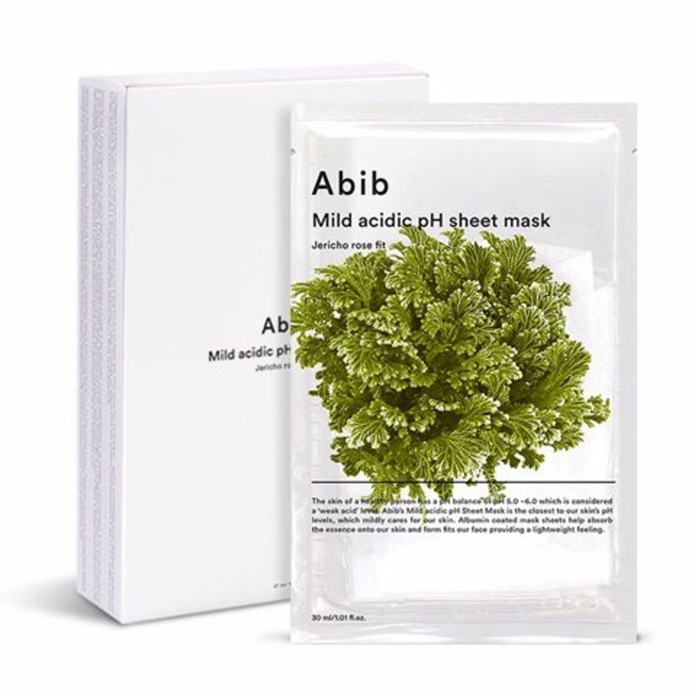 ABIB Mild Acidic Ph Sheet Mask Jericho Rose Fit (10ea)