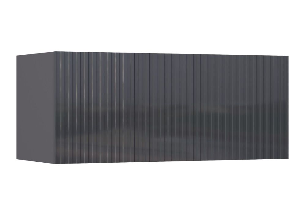 Тумба навесная №2 "Оливия" (графит/графит глянец), МФ Миф, г. Пенза