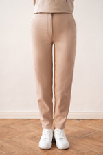 3925 Брюки женские (т.бежевый)