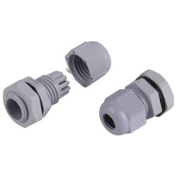 Кабельный ввод сальник ЭРА NO-224-229 PG 7 (d отв.13 мм / d провод.3-6.5 мм) IP54 (упаковка 20 штук) | Кабельные вводы (сальники)