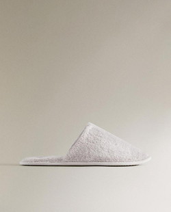 ZARA HOME ДОМАШНИЕ ТАПОЧКИ, СЕРЫЙ