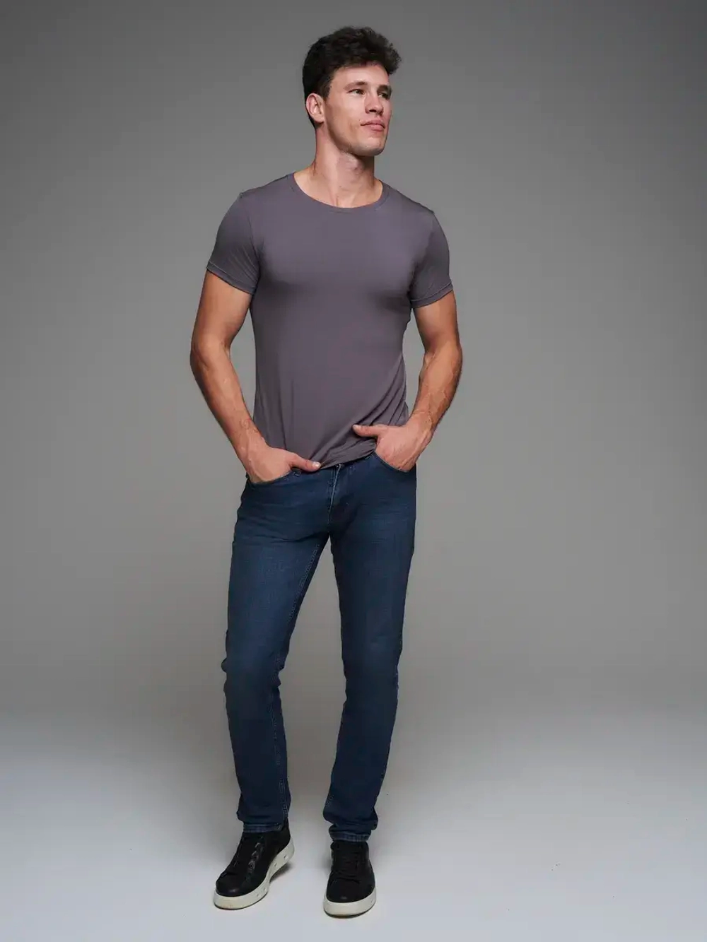 Футболка спортивная однотонная