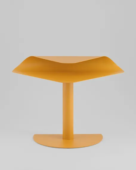 Журнальный столик Cornea металл желтый