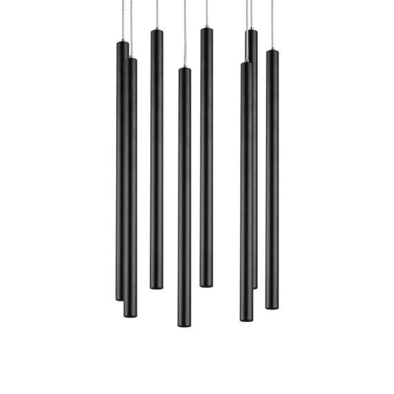 Комплект с подвесной люстрой Lightstar Tubo (574737+747237 (8шт) L8T747237