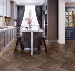 Ламинат SPC CronaFloor Herringbone Дуб Тулуза