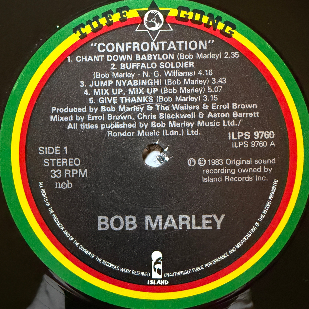 Bob Marley & The Wailers - Confrontation (Скандинавия 1973г.)