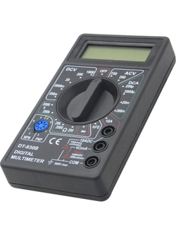 Мультиметр цифровой и тестер напряжения измерительный прибор