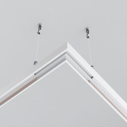 Коннектор угловой накладной низкопрофильный Maytoni   TRAM034CL-41W