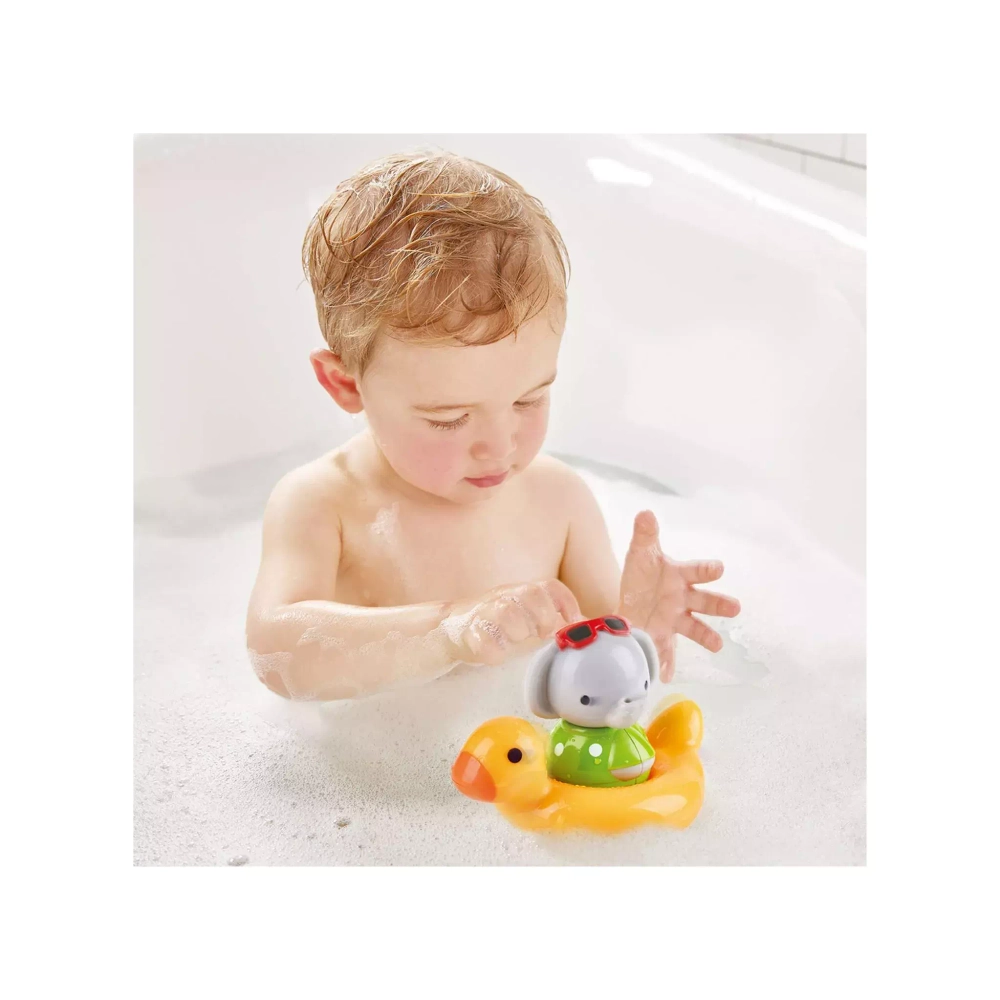 Заводная плавающая игрушка для ванны Слоник